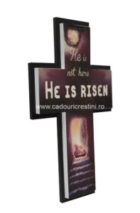 He is risen - Decor cruce engleză