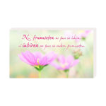 Iubirea ne face să vedem frumusețea - Plachetă birou