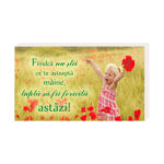 Luptă să fii fericită astăzi - Plachetă birou