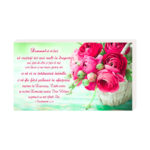 Să creşteţi în dragoste - Plachetă birou