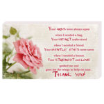 Your arms were always open - Plachetă birou engleza