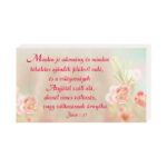 Minden jó adomány és minden - Plachetă birou maghiară