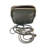 Poșetă din piele verde închis pentru fete - imagine 2